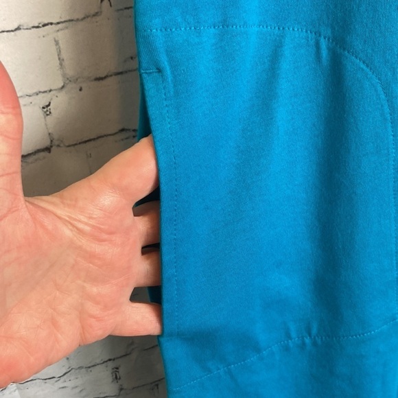 LANDS' END  Sheath Dress Small Sleeveless 100% Cotton Preppy Classic Nautical - Picture 4 of 16